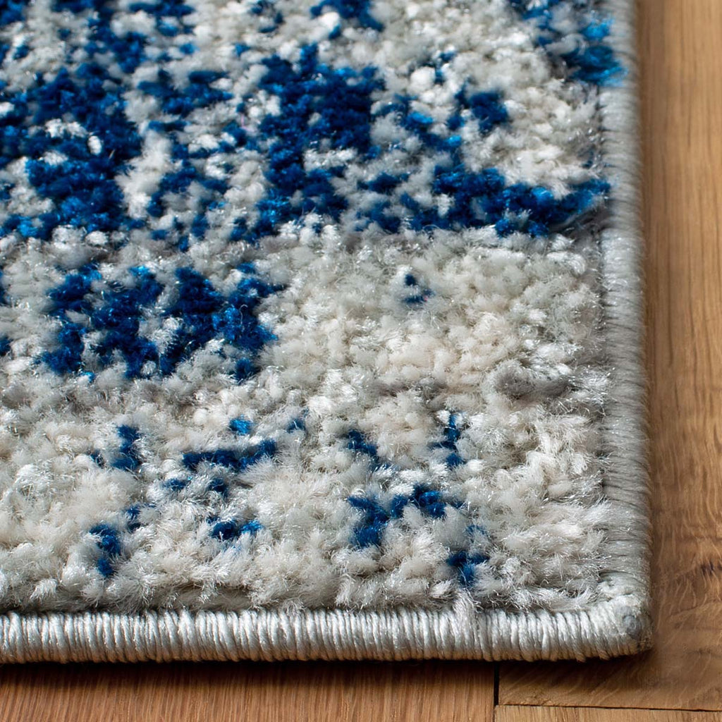 Safavieh Madison 700 Rug Collection MAD797J - Silver / Navy