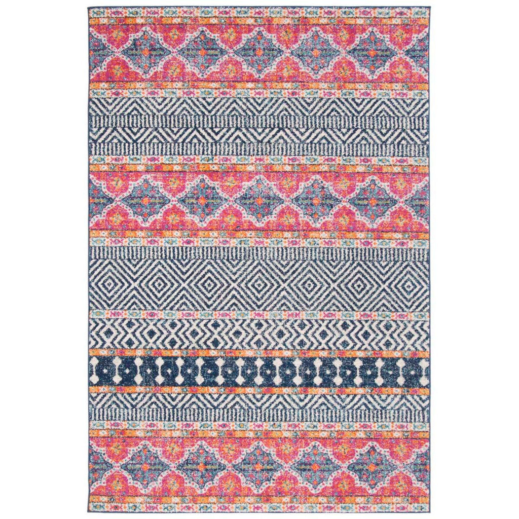 Safavieh Madison 700 Rug Collection MAD797N - Navy / Ivory
