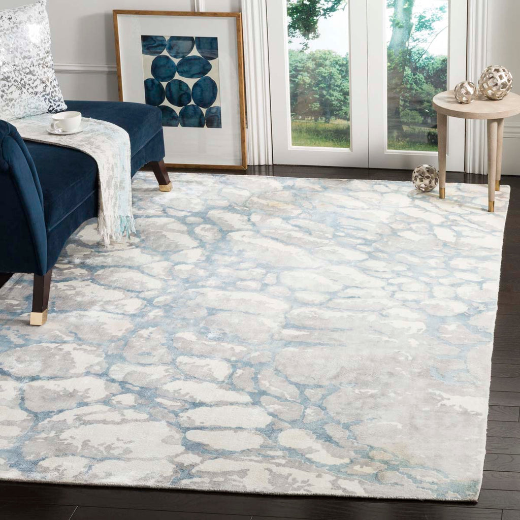 Safavieh Mirage Rug Collection MIR722G - Turquoise / Ivory