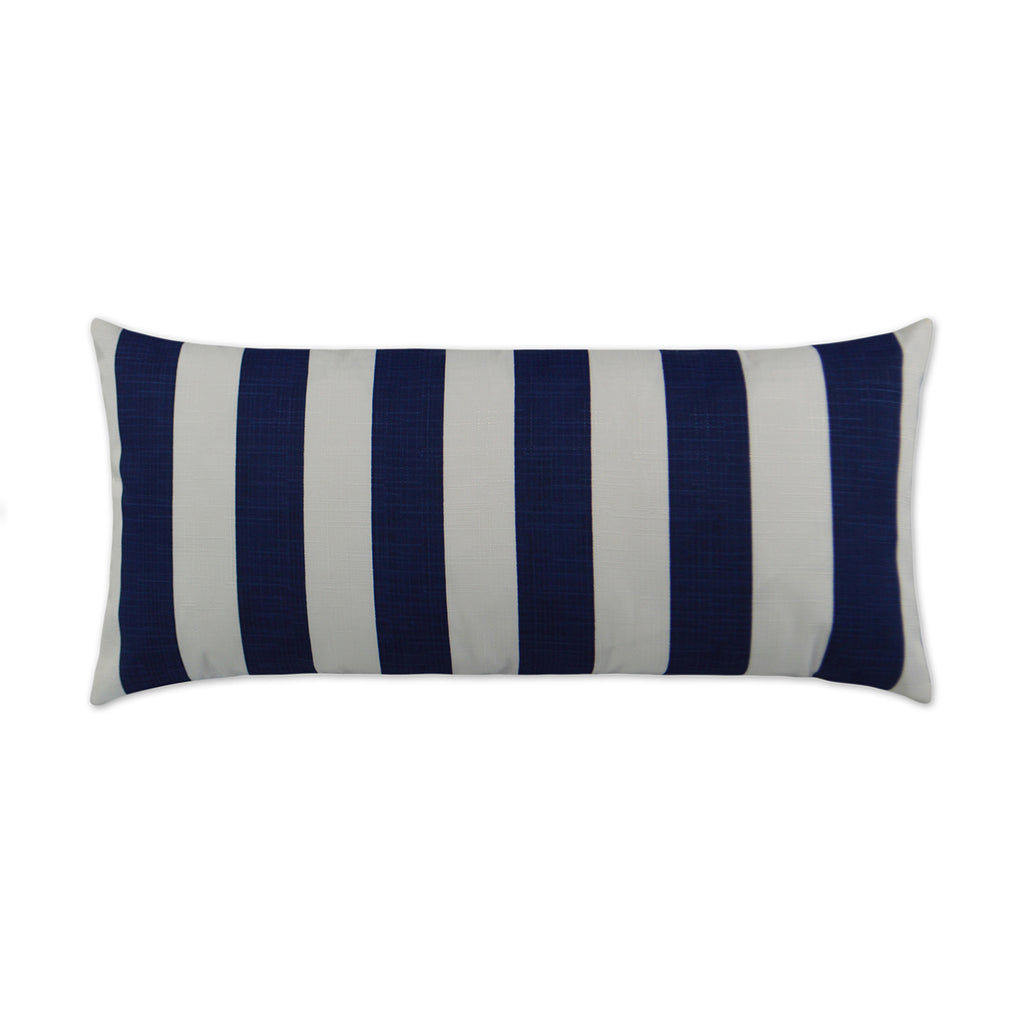 Classics Lumbar Outdoor Throw Pillow - Navy | DV KAP