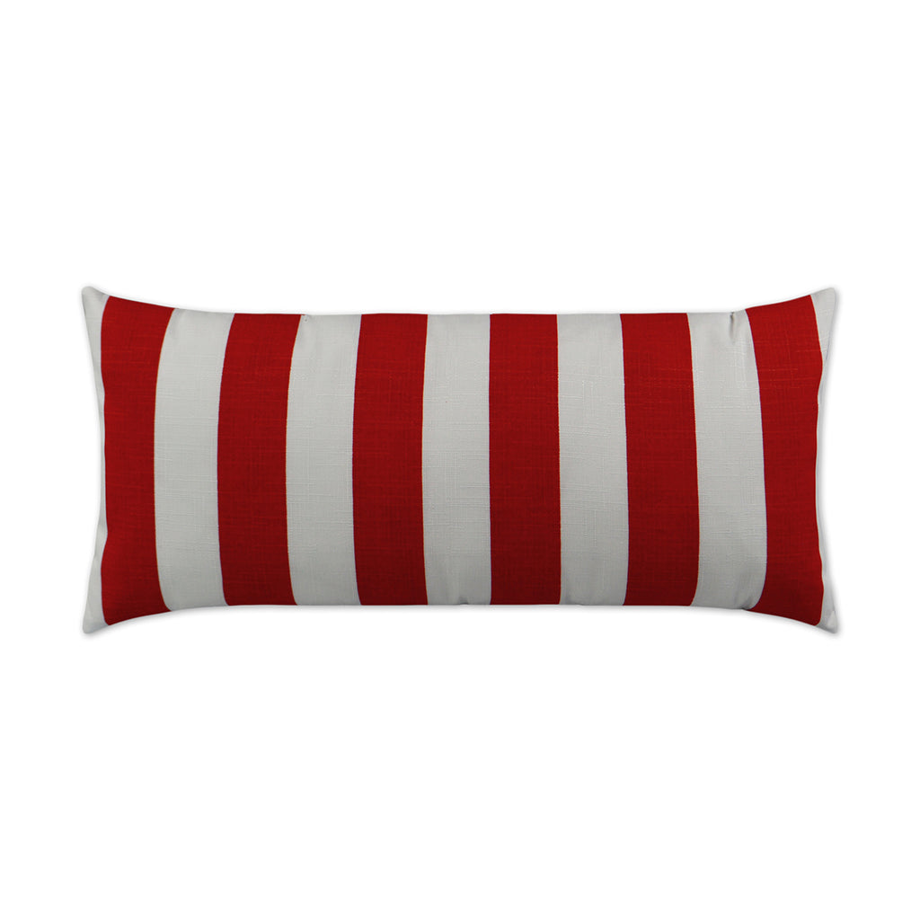 Classics Lumbar Outdoor Throw Pillow - Red | DV KAP