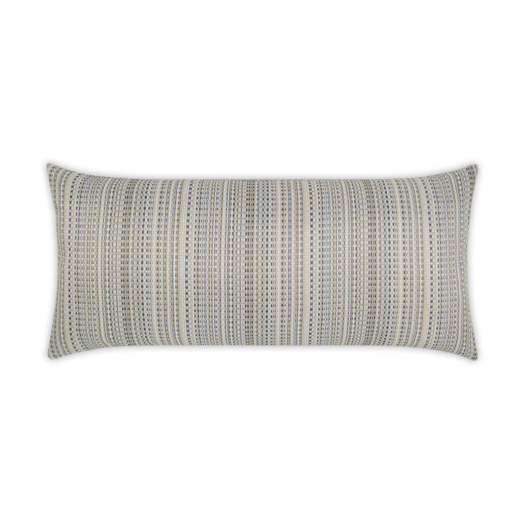 Sunrun Lumbar Outdoor Throw Pillow - Natural | DV KAP