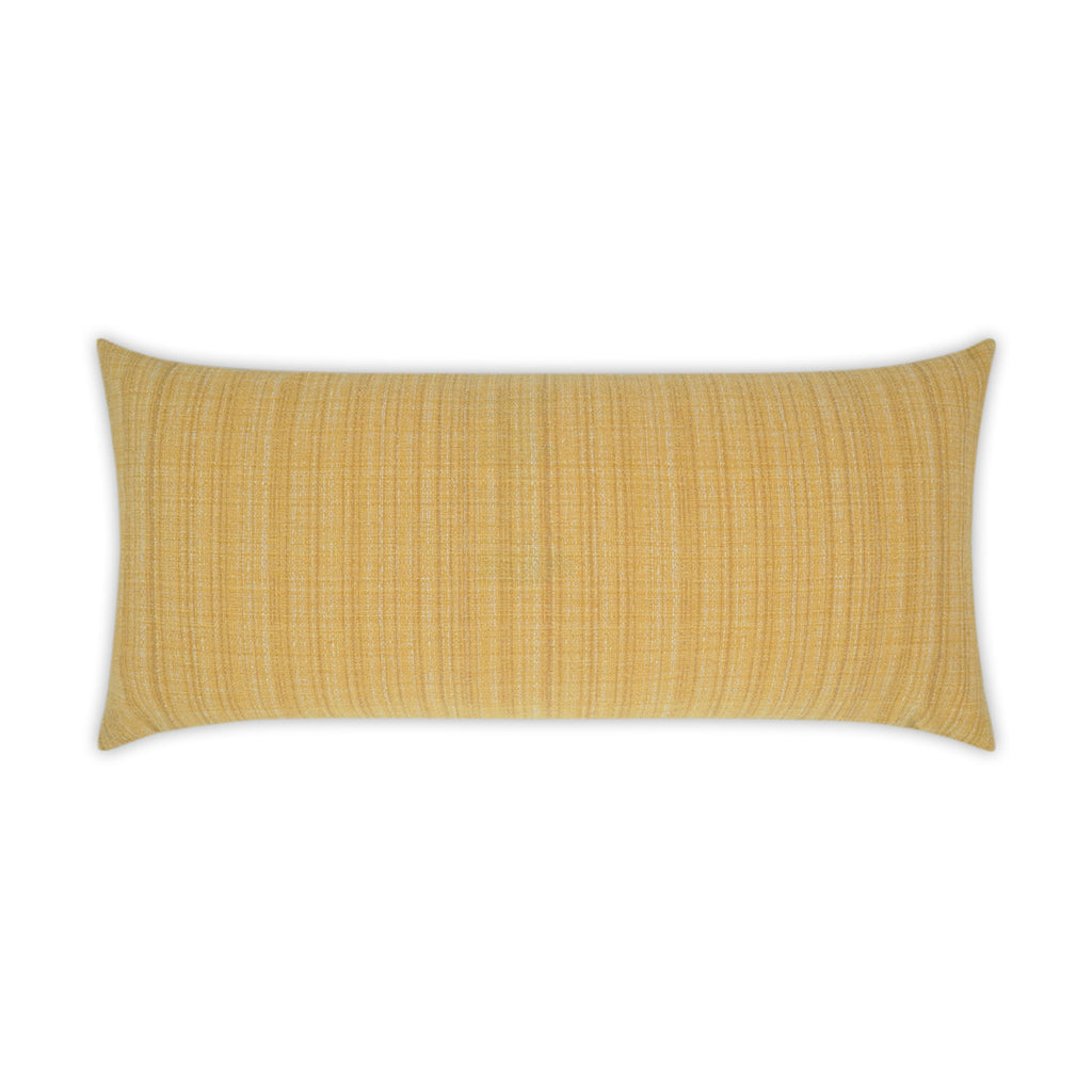 Fiddledidee Lumbar Outdoor Throw Pillow - Gold | DV KAP
