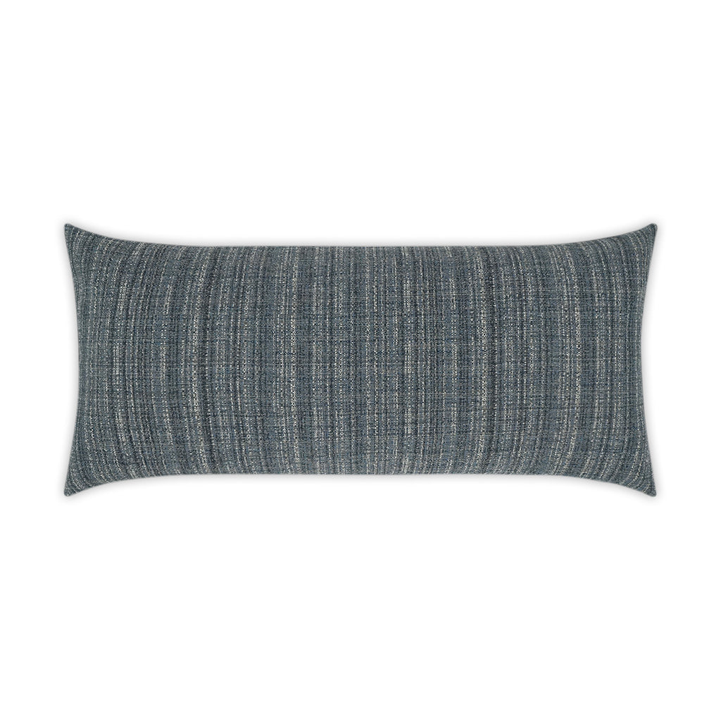 Fiddledidee Lumbar Outdoor Throw Pillow - Navy | DV KAP