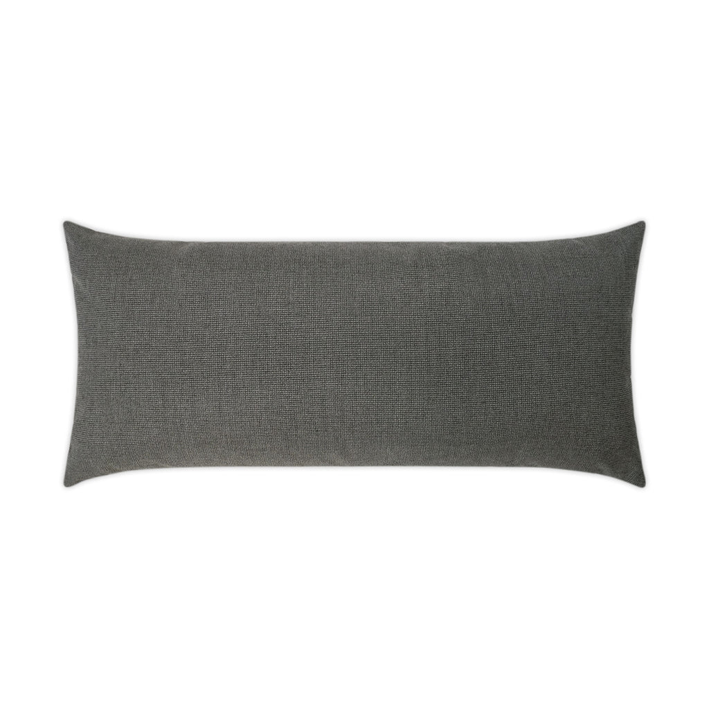 Bliss Lumbar Outdoor Throw Pillow - Smoke | DV KAP