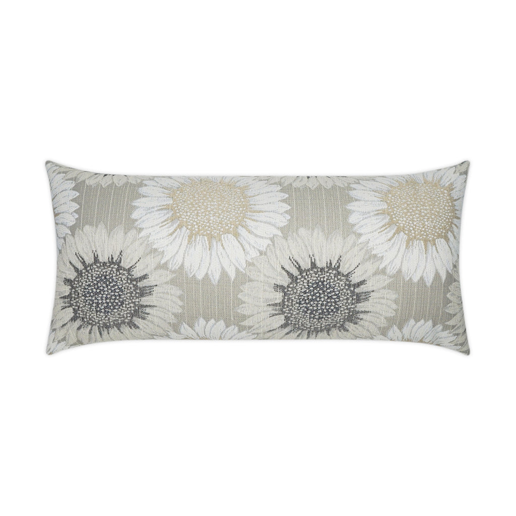 Daisy Chain Lumbar Outdoor Throw Pillow - Sand | DV KAP