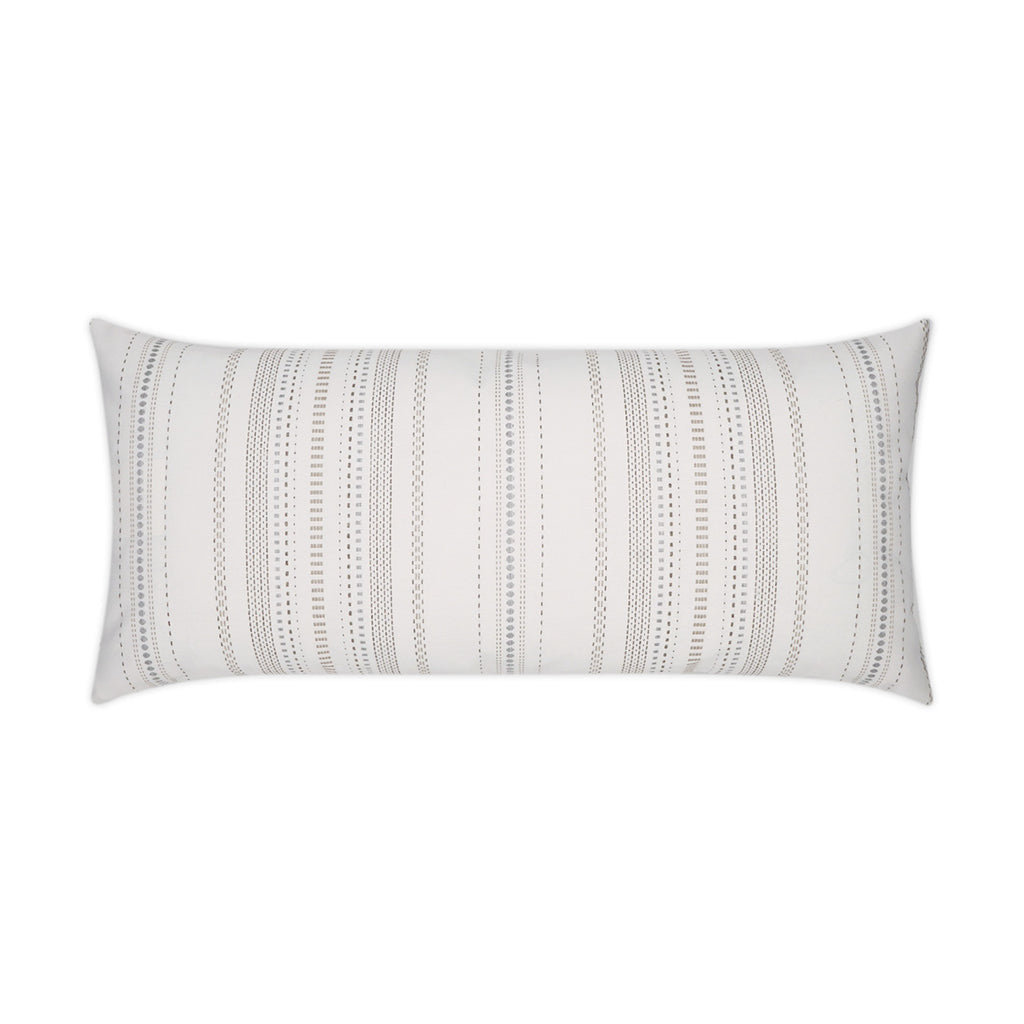 Copeland Lumbar Outdoor Throw Pillow - Salt | DV KAP