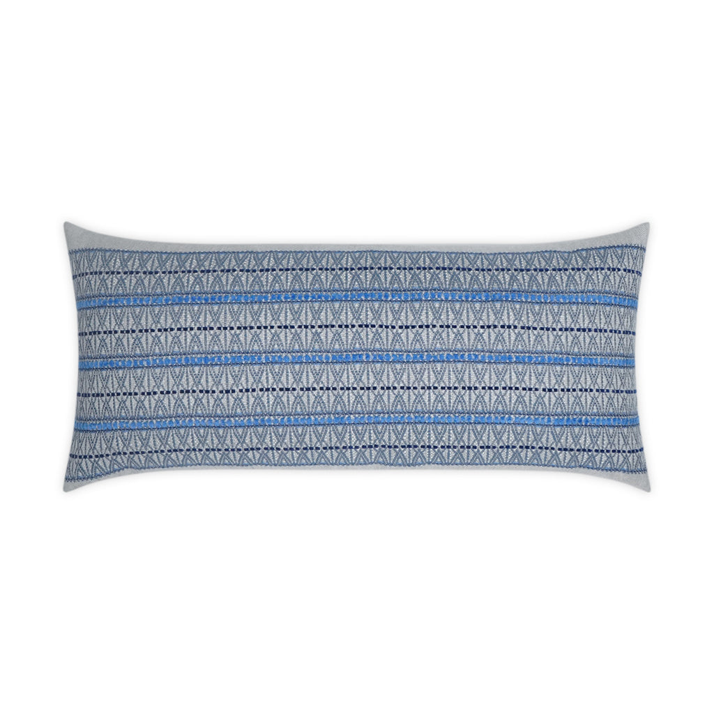Vevi Lumbar Outdoor Throw Pillow - Sky | DV KAP