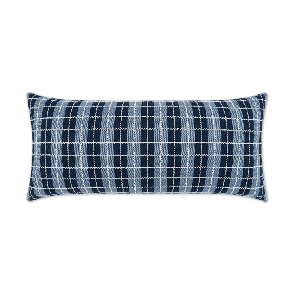 Ando Lumbar Outdoor Throw Pillow - Azure | DV KAP