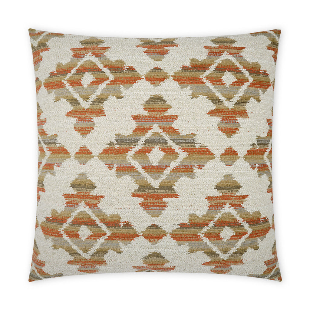 Elmaple Outdoor Throw Pillow - Terracotta | DV KAP