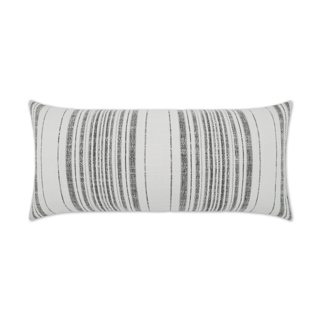 Deering Lumbar Outdoor Throw Pillow - Ebony | DV KAP