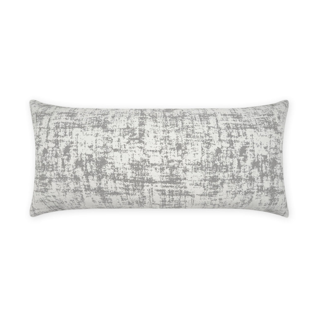 Bluff Lumbar Outdoor Throw Pillow - Grey | DV KAP