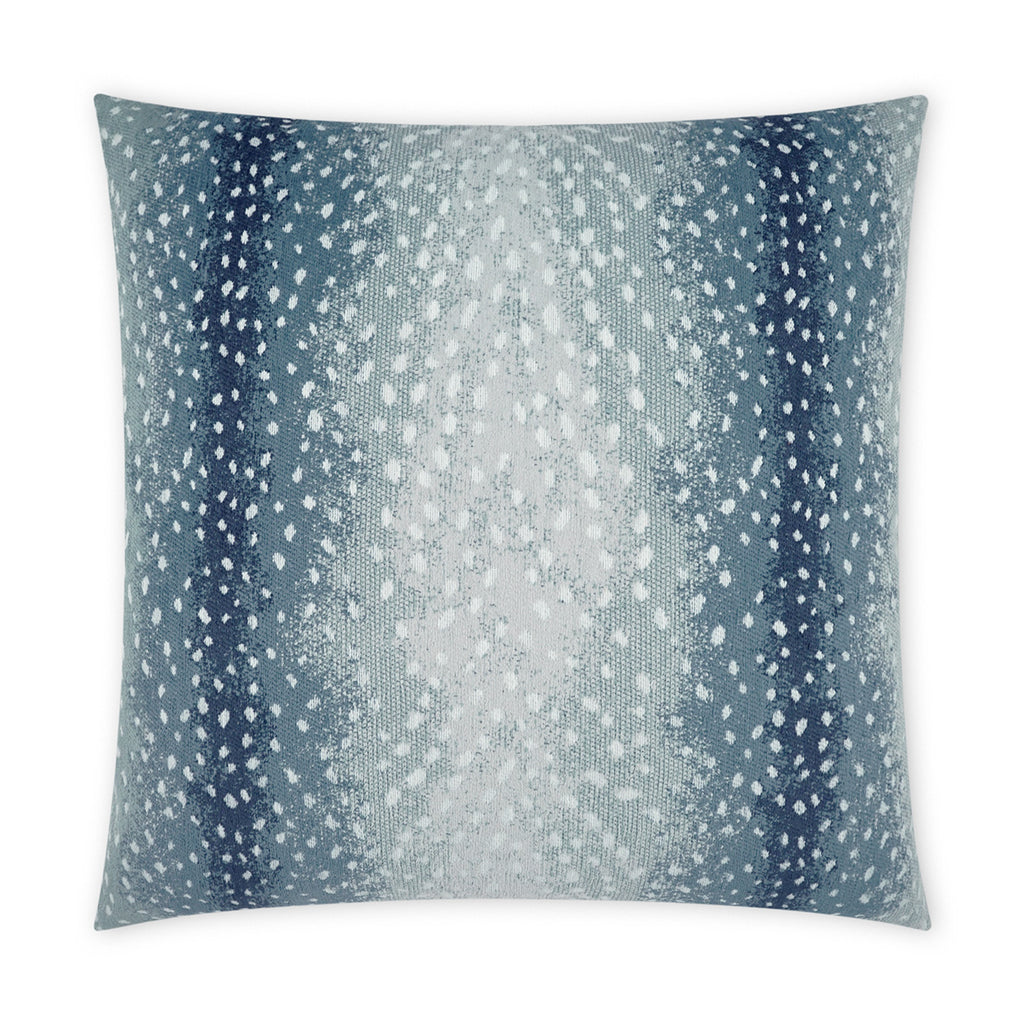 Cerbiatta Outdoor Throw Pillow - Azure | DV KAP