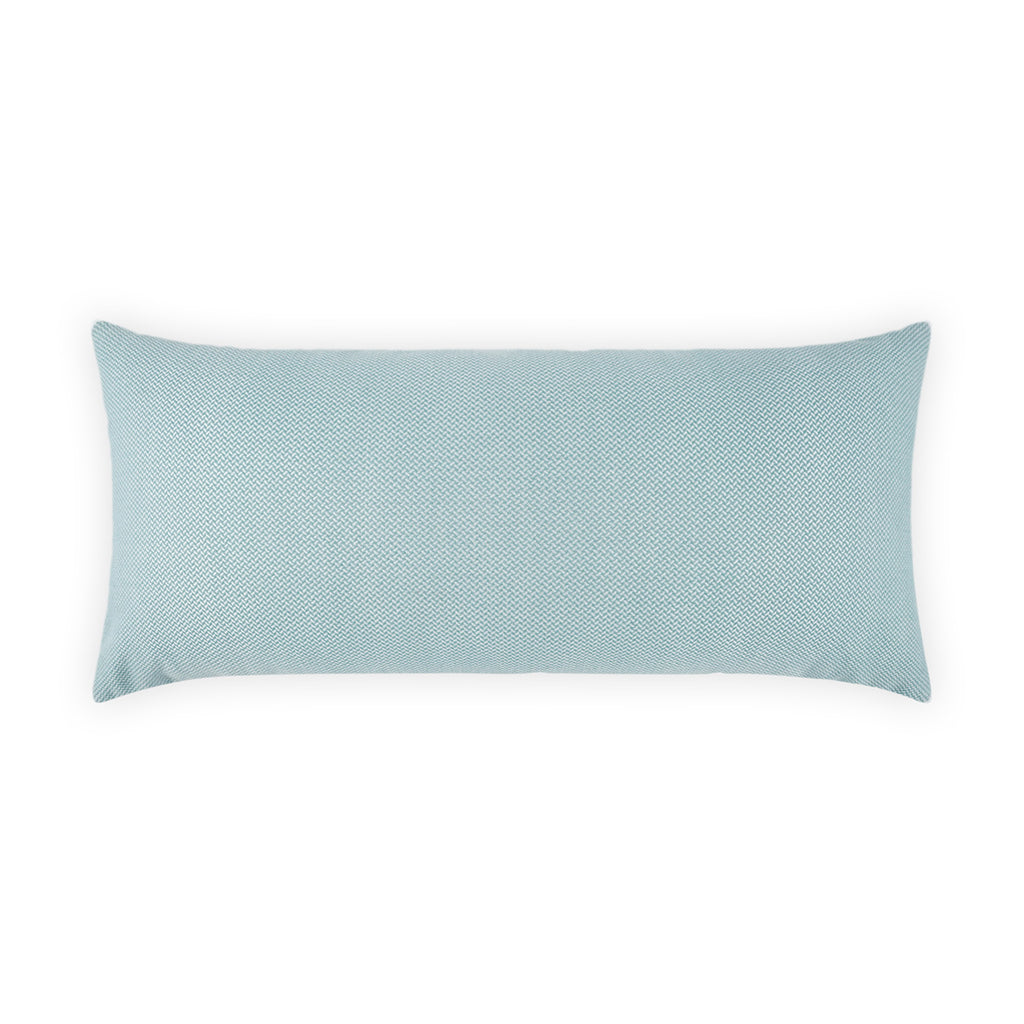 Pyke Lumbar Outdoor Throw Pillow - Spa | DV KAP