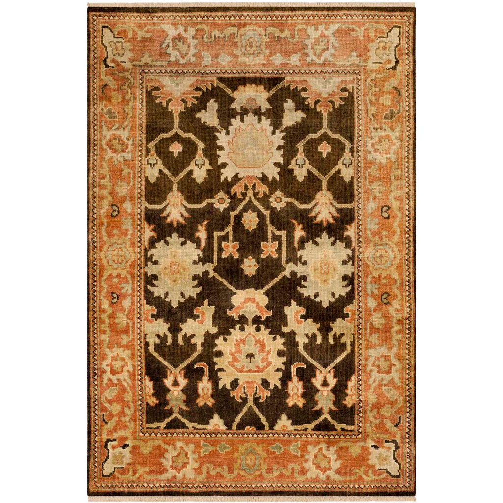 Safavieh Oushak Rug Collection OSH115A - Brown / Rust
