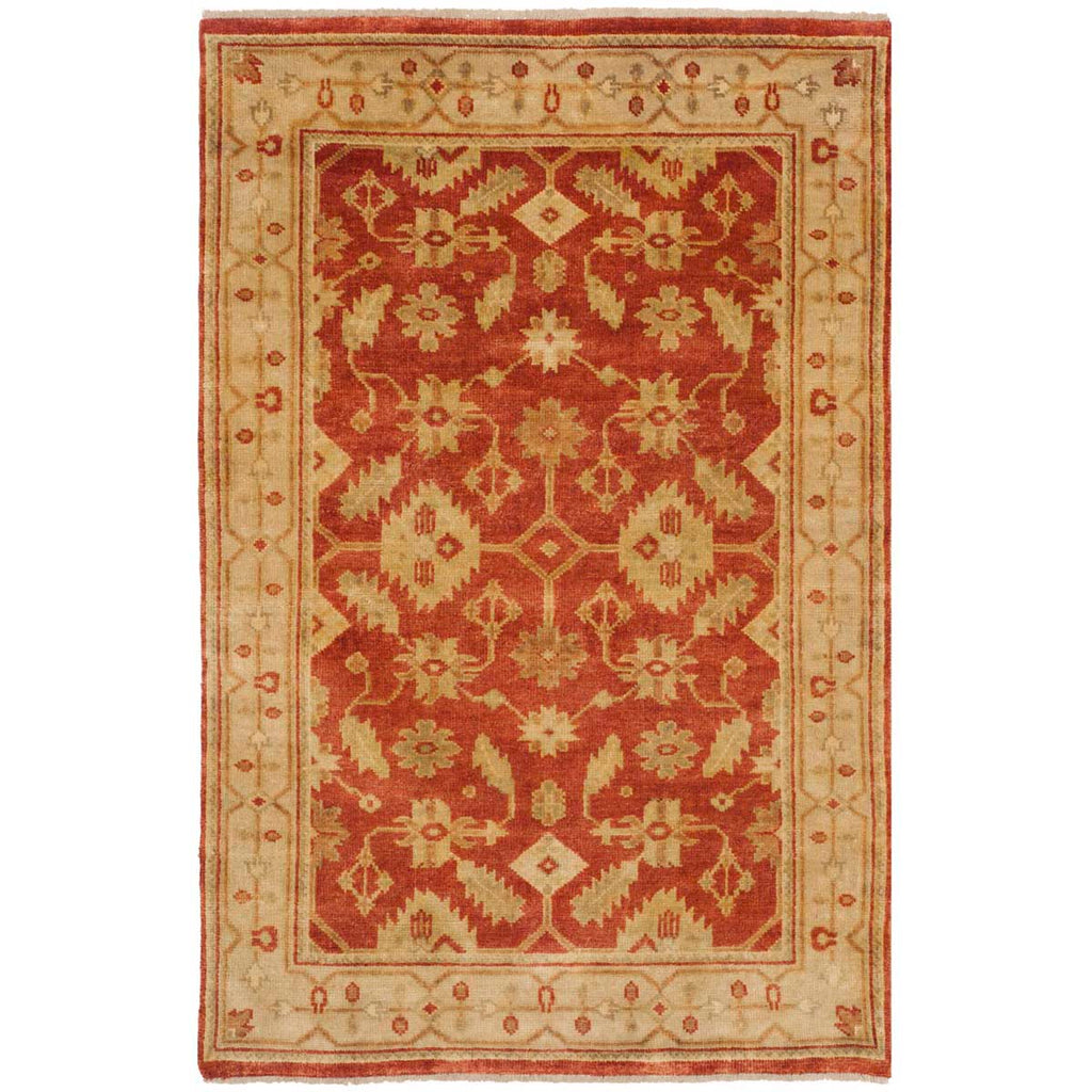 Safavieh Oushak Rug Collection OSH119A - Rust / Ivory