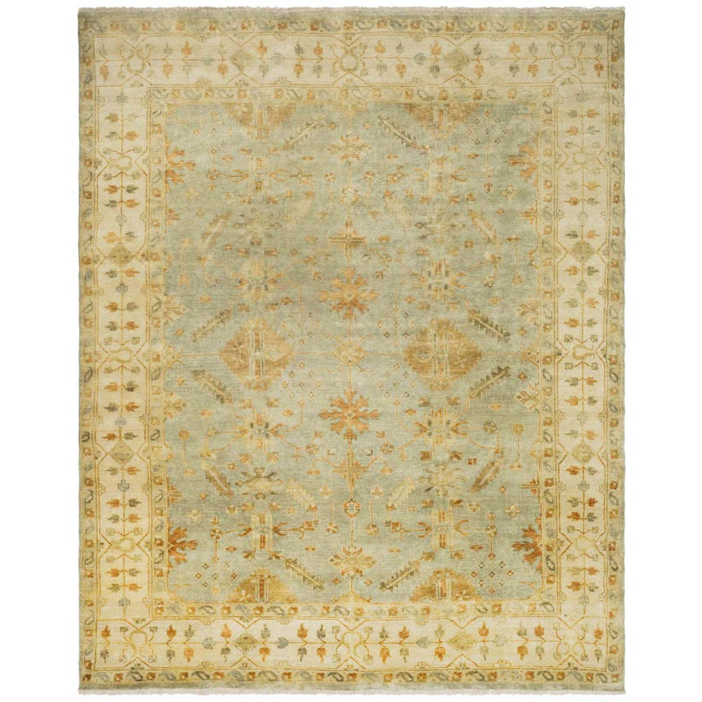 Safavieh Oushak Rug Collection OSH141A - Soft Green / Ivory
