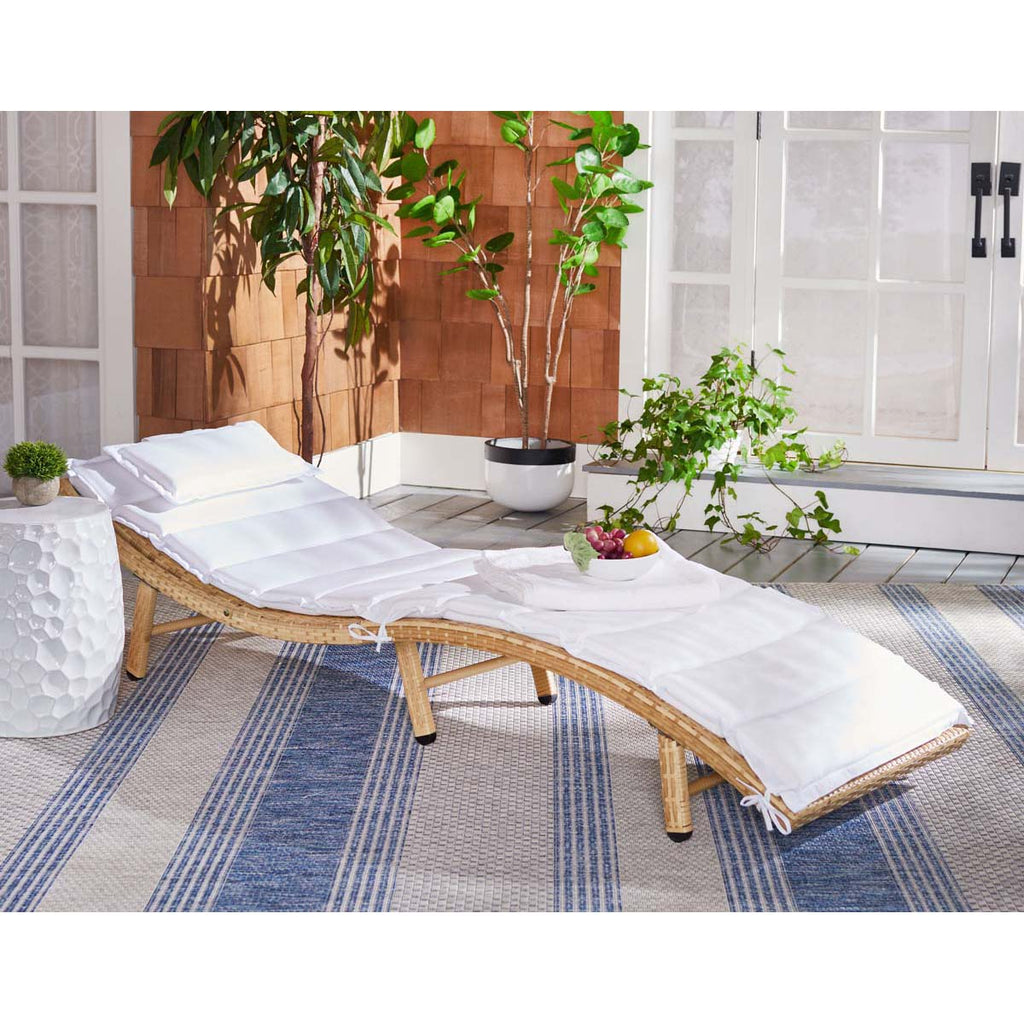 Safavieh Colley Sunlounger - Natural
