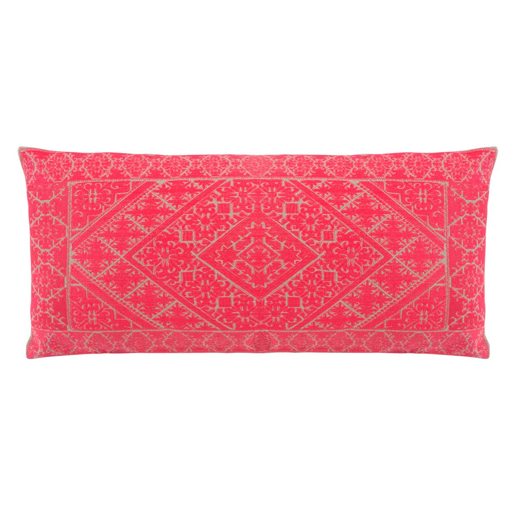 Safavieh Lila 20 Pillow - Red/Beige
