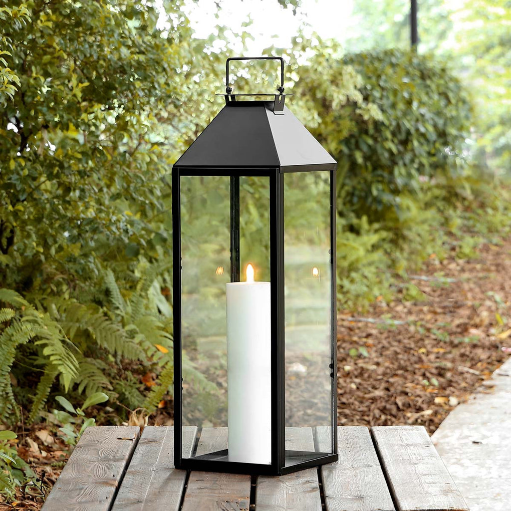 Safavieh Ruane Outdoor Lantern - Black