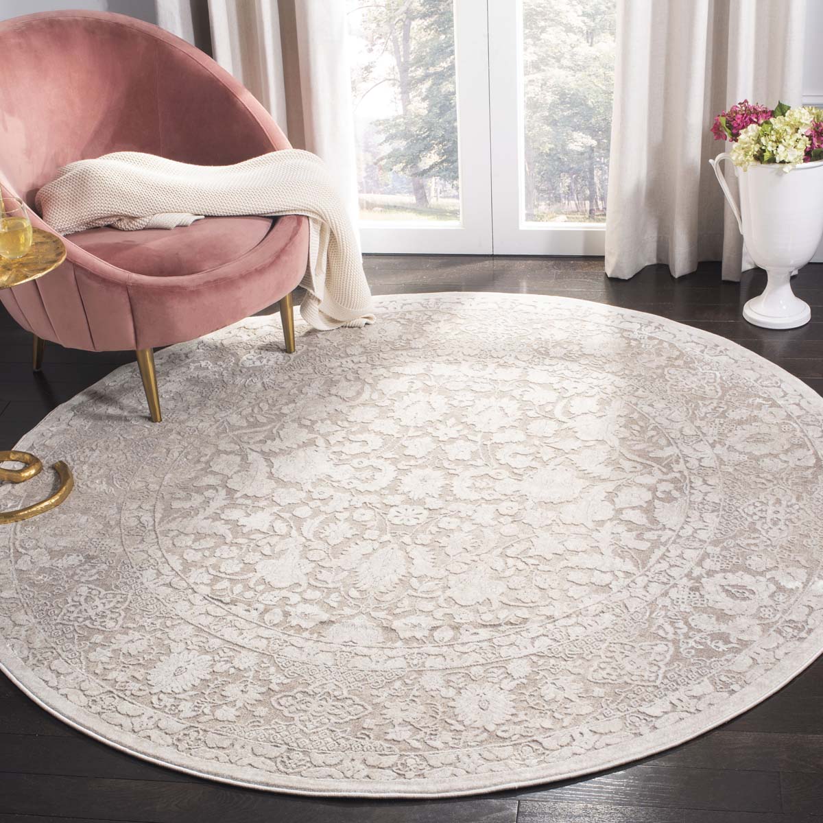 Safavieh Reflection Rug Collection RFT667A Beige / Cream Safavieh Home