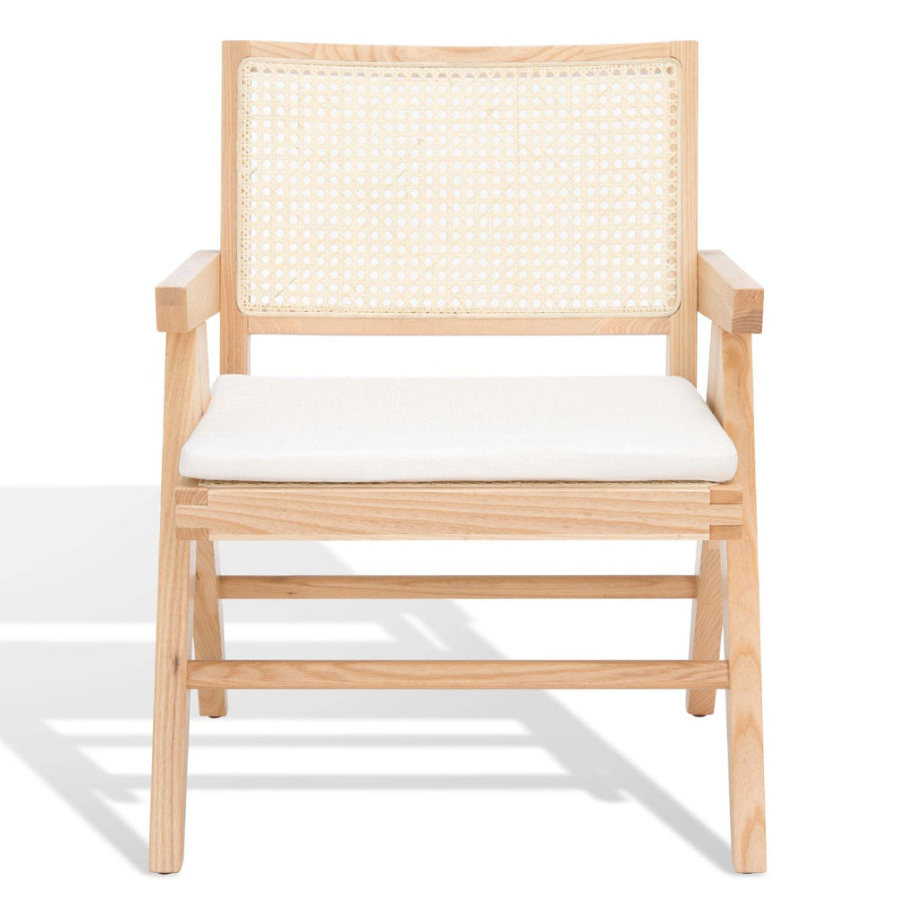Safavieh Couture Colette Rattan Accent Chair - Natural