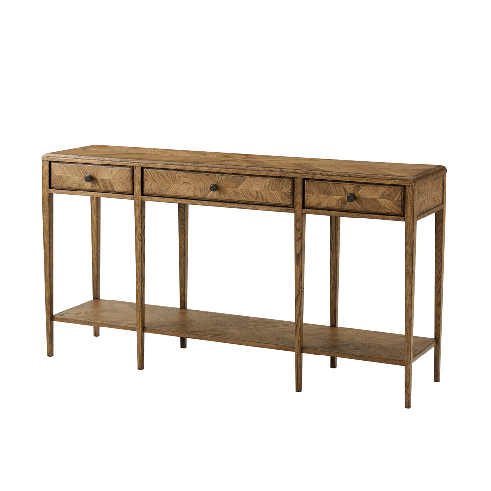 Nova Two Tiered Console Table | Theodore Alexander - TAS53036.C253