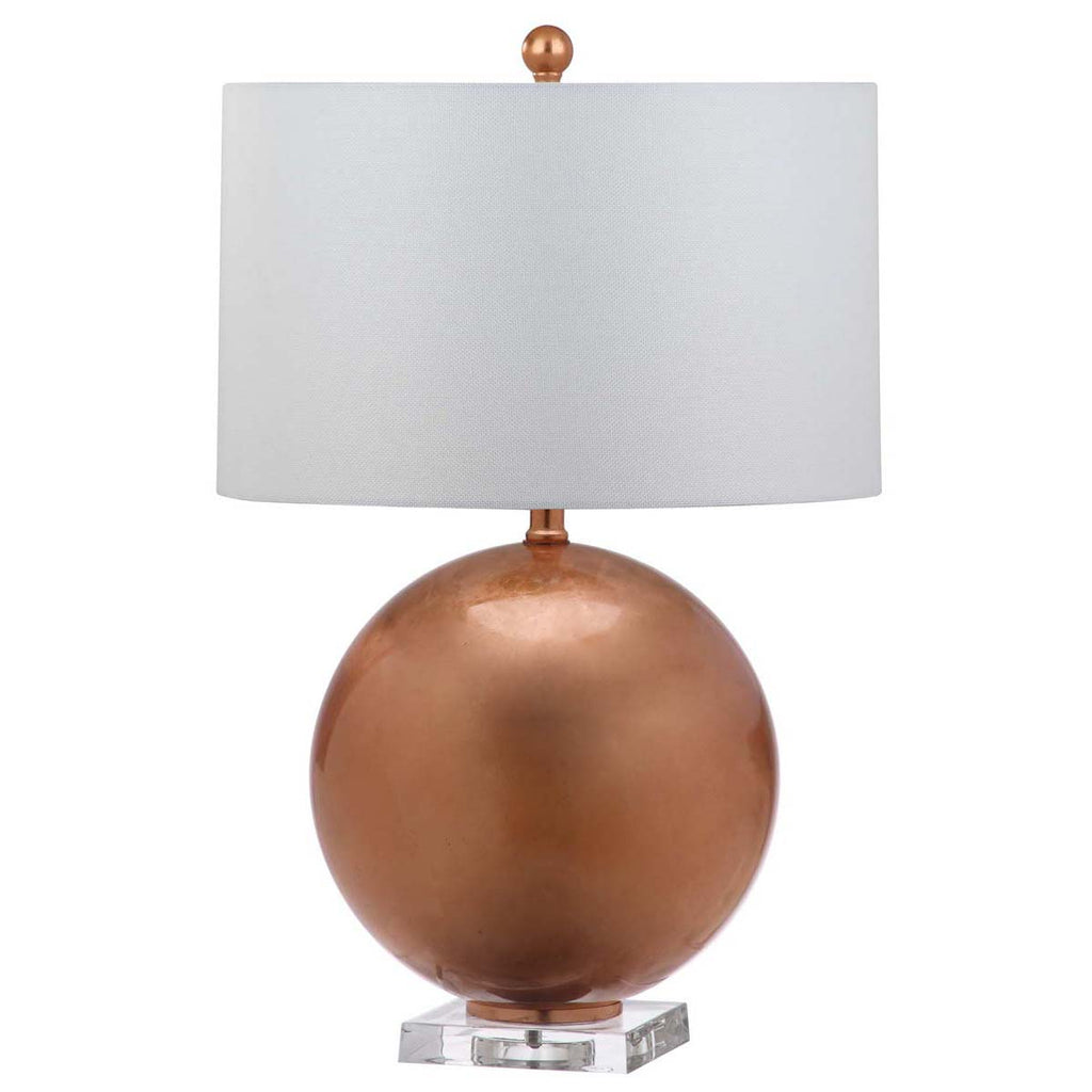 Safavieh Jenoa 26 Inch H Table Lamp-Copper