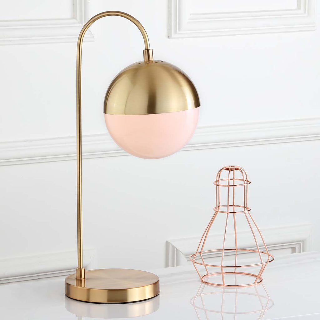 Safavieh Cappi 20.5 Inch H Table Lamp-Brass Gold