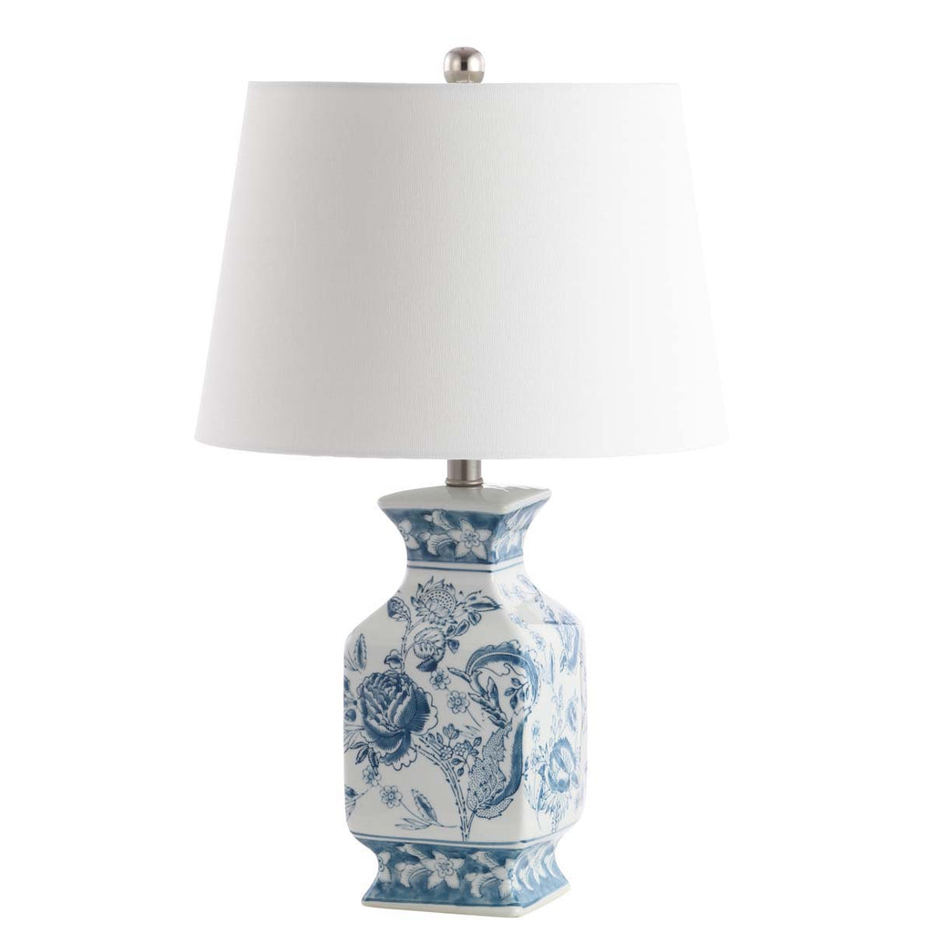 Safavieh Mayson Table Lamp-Blue/White