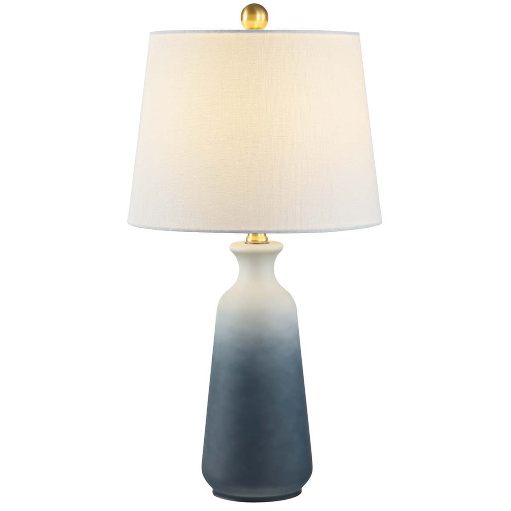 Safavieh Narem Table Lamp-White/Blue