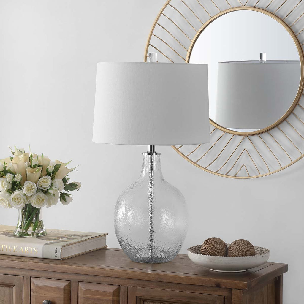 Safavieh Nadine Glass Table Lamp - Clear
