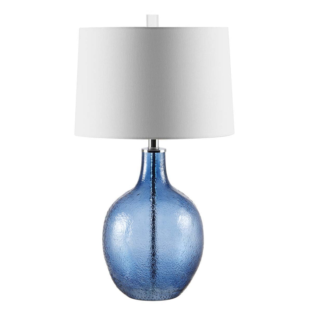 Safavieh Nadine Glass Table Lamp - Blue