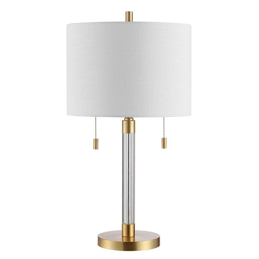 Safavieh Bixby Metal Table Lamp - Brass