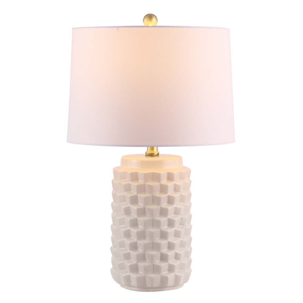 Safavieh Weldon Ceramic Table Lamp - Ivory
