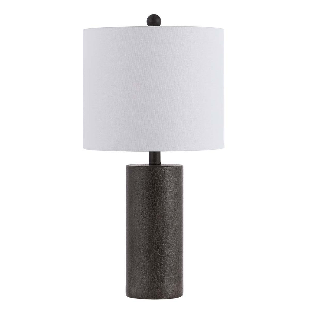 Safavieh Nori Polyresin Table Lamp -Dark Grey