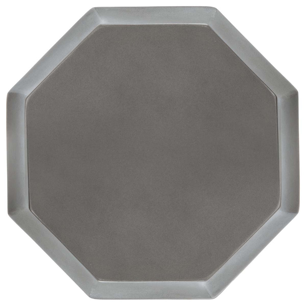 Safavieh Klaudia Concrete Accent Table - Grey