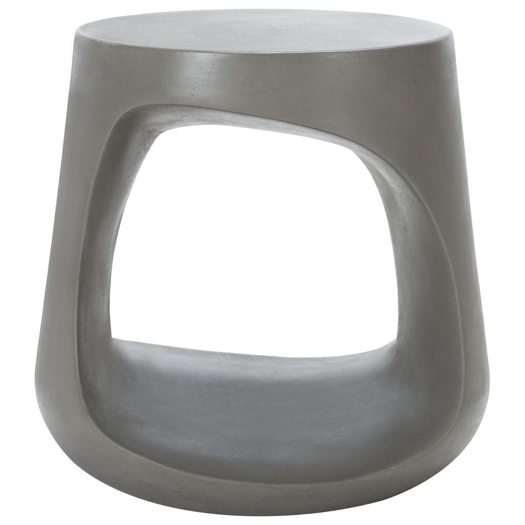 Safavieh Vikki Concrete Accent Table - Light Grey