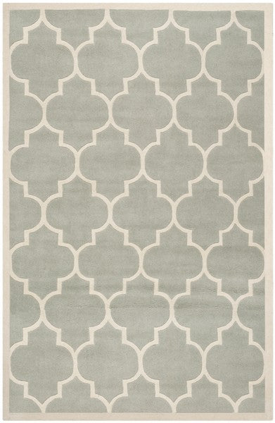 Safavieh Chatham Rug Collection CHT733E - Grey / Ivory