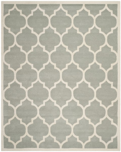 Safavieh Chatham Rug Collection CHT733E - Grey / Ivory