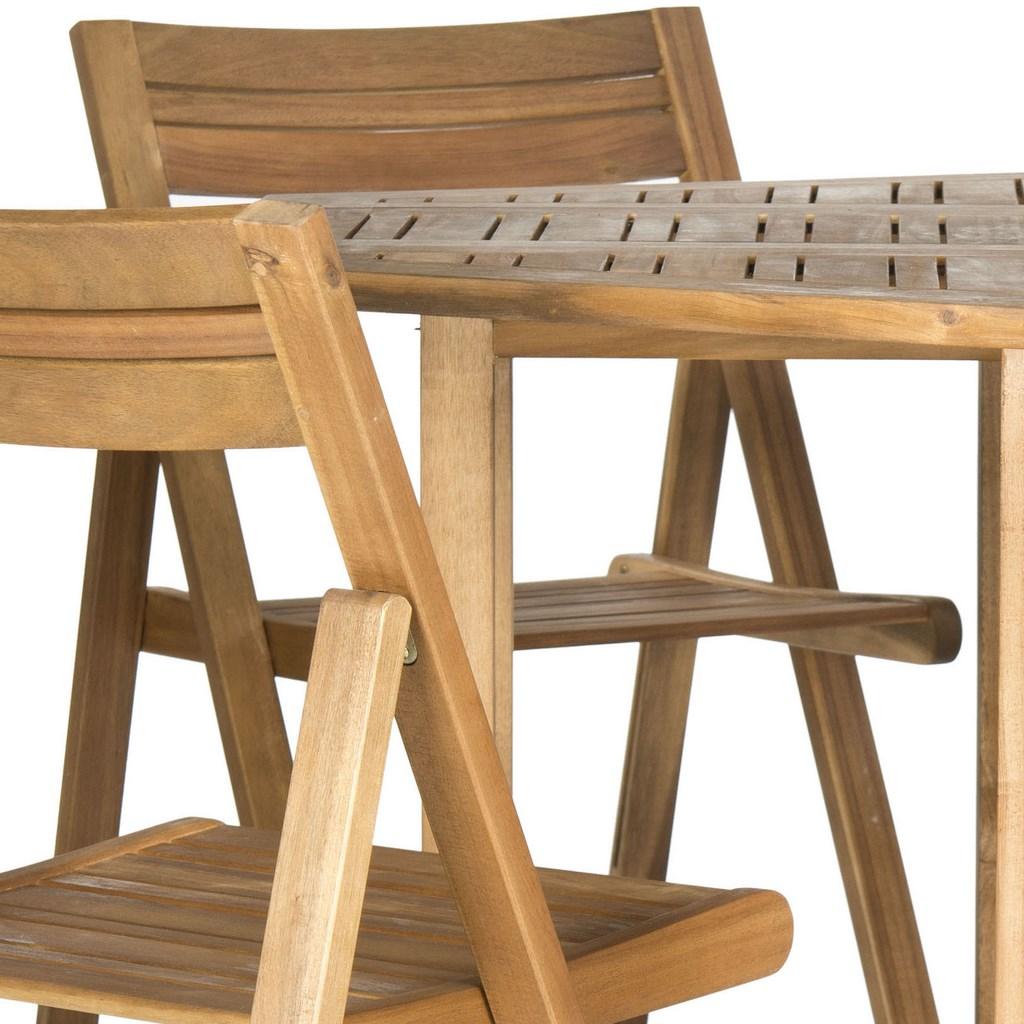 Safavieh Kerman Table And 4 Chairs - Natural