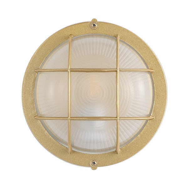 Safavieh Elson Outdoor Wall Sconce - Gold (Set of 2)