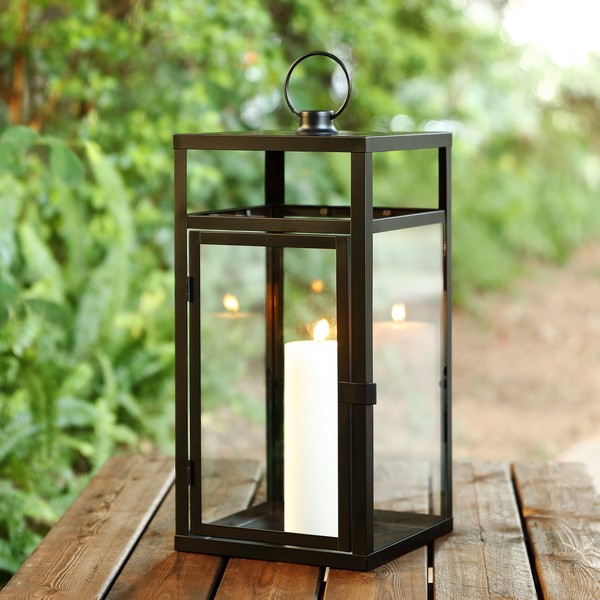 Safavieh Fraleigh Outdoor Lantern - Black