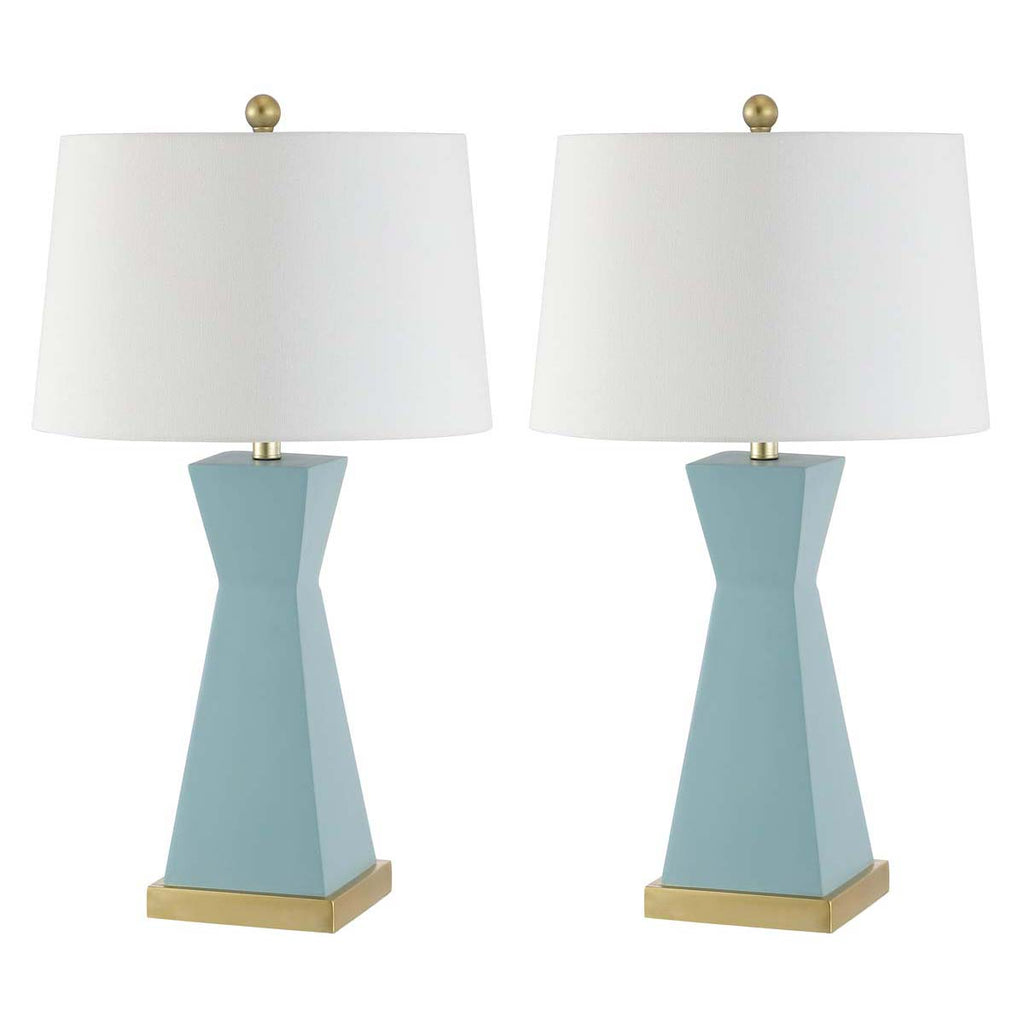 Safavieh Onder Table Lamp - Blue (Set of 2)