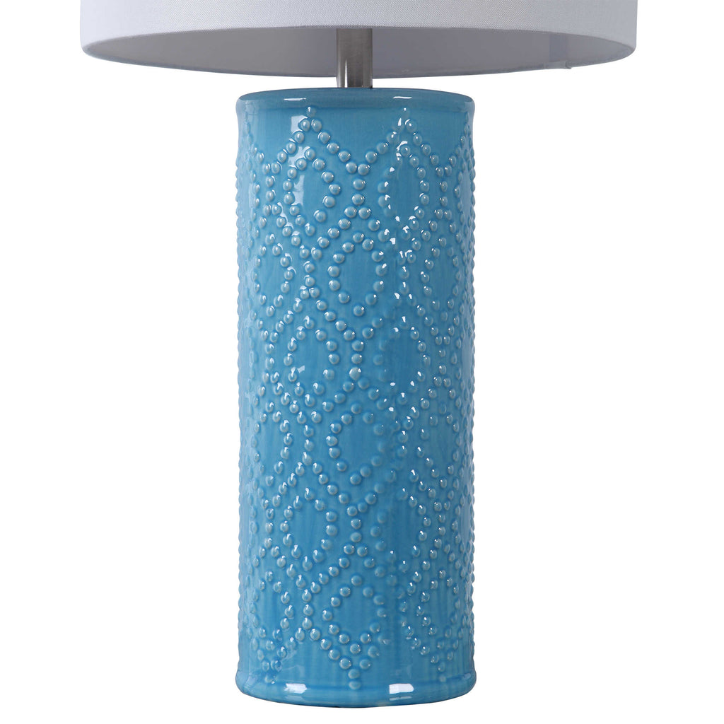 Home Decor Table Lamp Sky Blue
