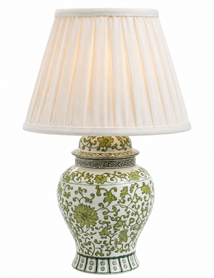 Green Porcelain Rechargeable Lamp