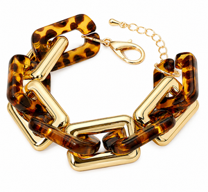 Tortoiseshell Link Bracelet