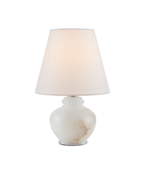 Currey & Co Piccolo White Mini Table Lamp | 6000-0761