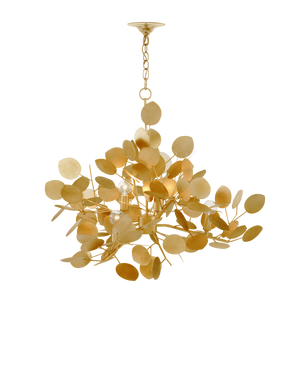 Lunaria Large Gold Chandelier | Currey & Co - 9000-1435