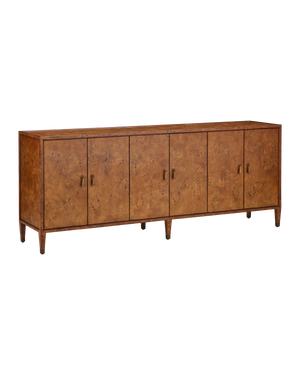 Evie Large Burl Credenza | Currey & Co - 3000-0339